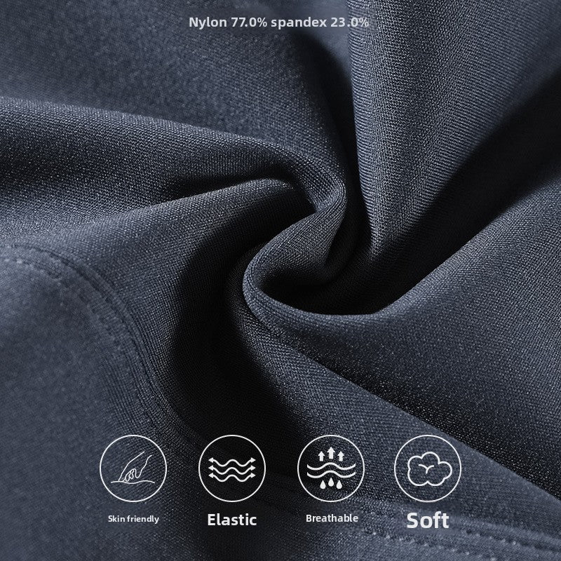 Wear thin yoga five-point shark pants as an outer layer